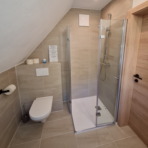 Dusche/WC Appartement Top 3